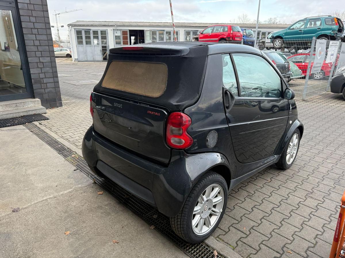 Smart ForTwo Cabrio 450 original Kotfl&uuml;gel hinten rechts EA4 Jack Black BJ03